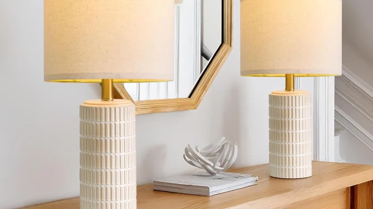 PoKat 20.75″ Small Modern Review: Set of 2 Table Lamps