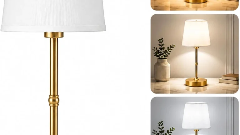 Rechargeable Table Lamp Review: Stylish Cordless Lighting