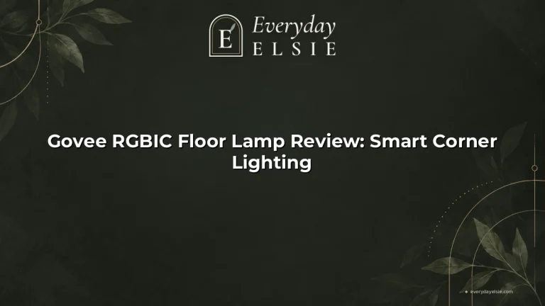 Govee RGBIC Floor Lamp Review: Smart Corner Lighting