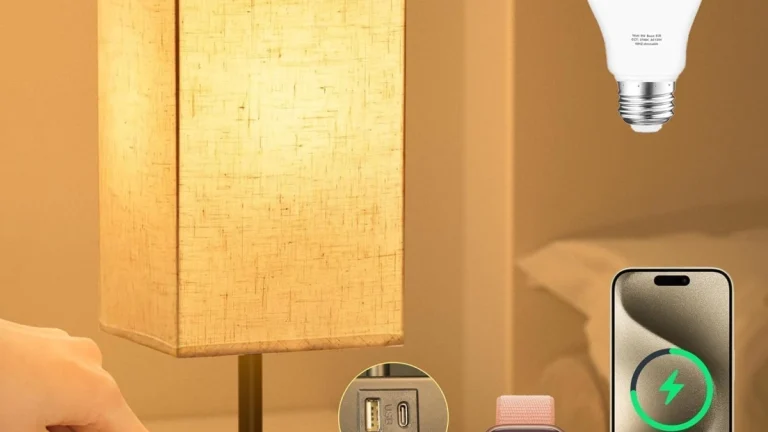 Bedside Table Lamps Review: Touch Control, USB Ports
