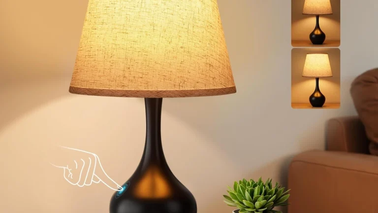 16.1″ Touch Table Lamp Review: Easy Bedside Lighting