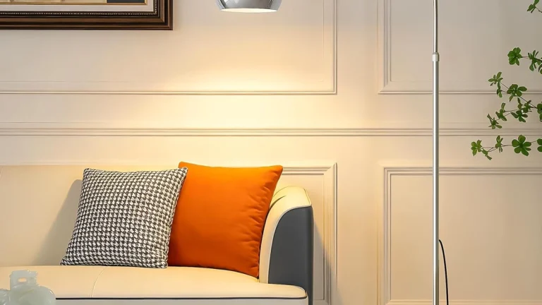 Glossy Chrome Silver Arc Review: Stylish LED Floor Lamp