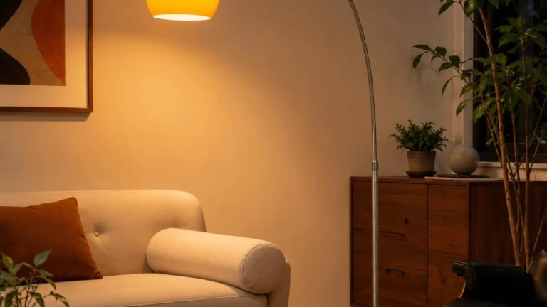 Orange Arc Floor Lamps Review: Style and Practical Light