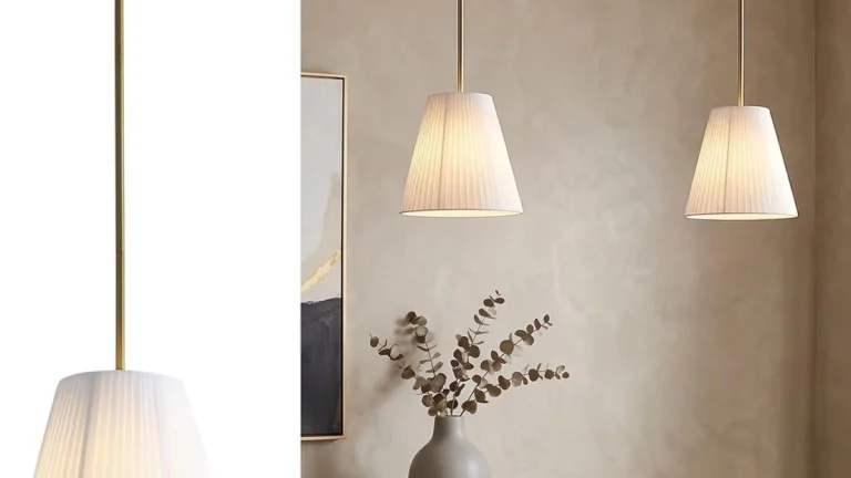11.4″ Fabric Drum Shade Review: A Soft, Stylish Pendant