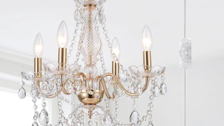 Plug in Crystal Chandelier Review: Flexible Glamour