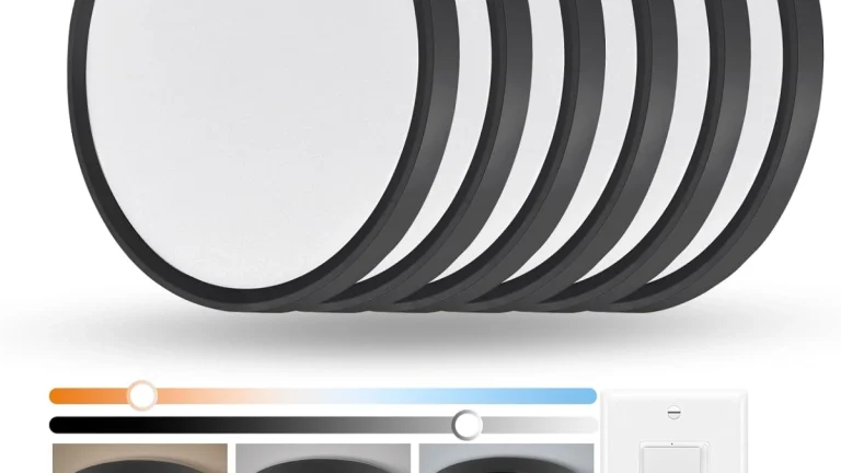 6 Pack 12 Inch Review: Slim Dimmable Ceiling Light