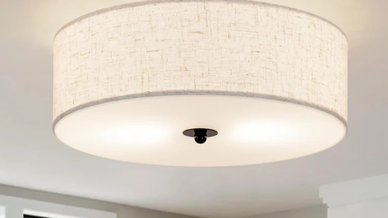 CALOKES Flush Mount Ceiling Review: Soft, Compact Style