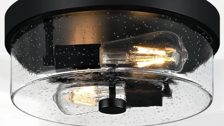 Black Flush Mount Ceiling Review: Style and Practicality