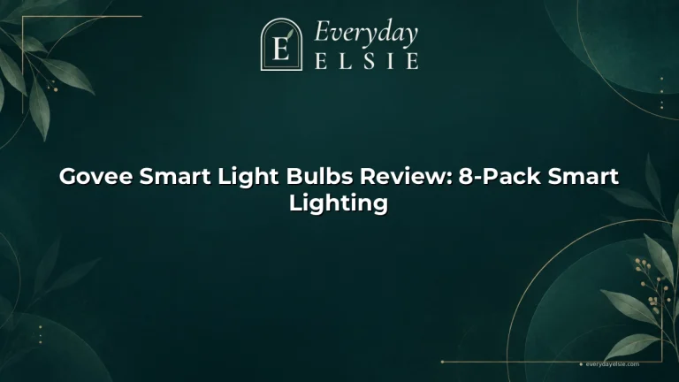 Govee Smart Light Bulbs Review: 8-Pack Smart Lighting