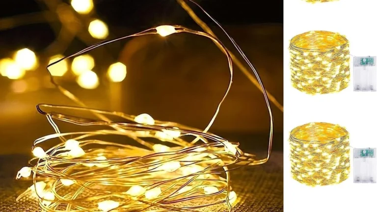 4 Pack Fairy Lights Review: Warm White Battery String Lights