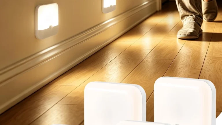 Motion Sensor Light Indoor Review: 4-Pack Rechargeable