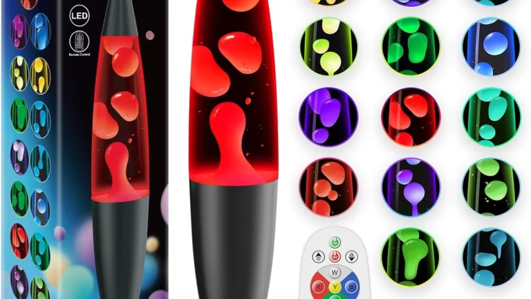 17 Colors LED Liquid Review: Retro Mood Lamp for Bedrooms
