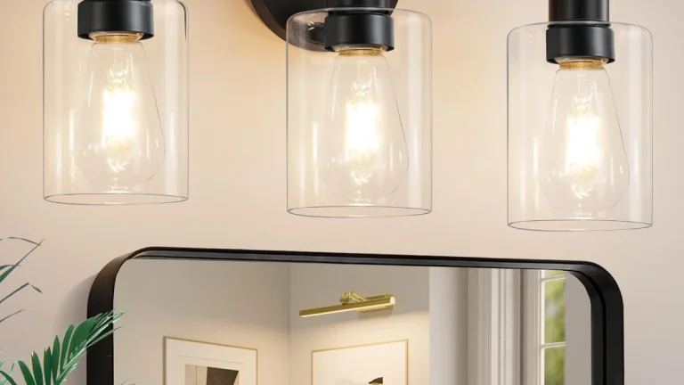 3-Light Black Modern Bathroom Review | Percantis Vanity
