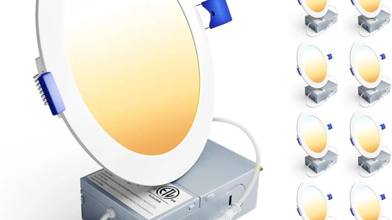 Ensenior 12 Pack 6 Review: Flexible Recessed Lighting