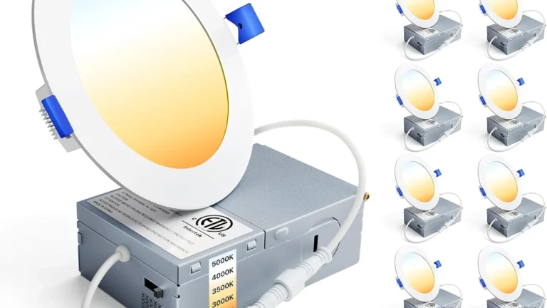 Ensenior 12 Pack 4 Review: 5CCT Recessed Lighting