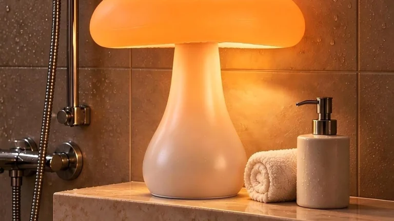 Mushroom Lamp Review: Compact Rechargeable Glow