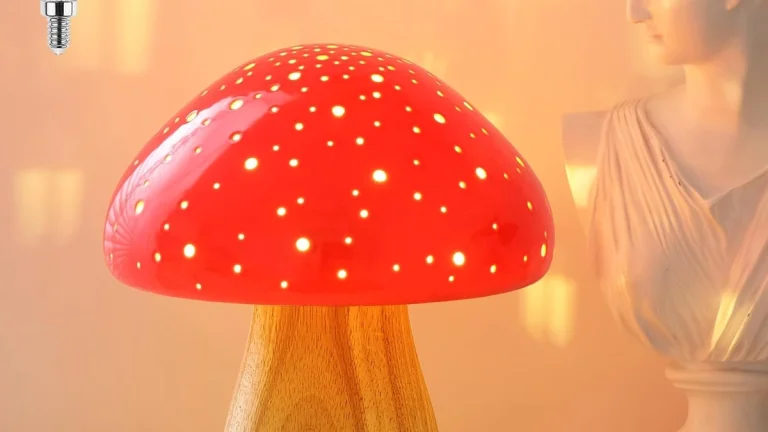 BOHON Mushroom Lamp Ceramic Review: Cute Warm Accent Light