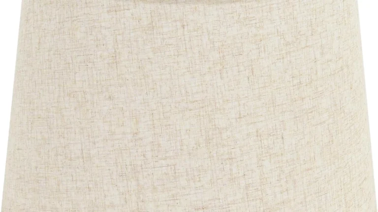 Beige Lamp Shade Review: Large Neutral Linen Shade