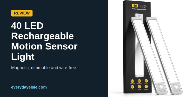 40 LED Rechargeable Motion Sensor Light